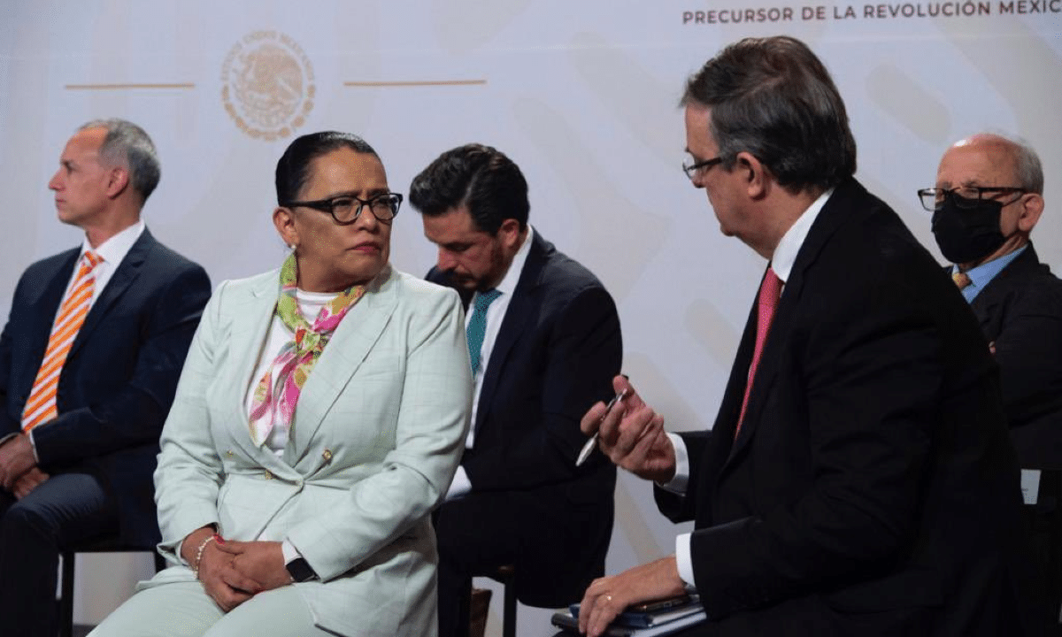 Rosa Icela Rodríguez seguridad homicidios récord violencia AMLO